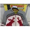 Image 2 : New Wool Hooded Sweater Size XL 