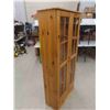 Image 2 : Modern 2 Door China Cabinet Pine Style/Look 65'' 