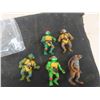 Image 1 : Vintage 1988 Ninja Turtle Figures Including Splinter