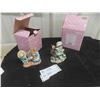 Image 1 : Easter is Near 2 Bunny Ornaments Mint Condition
