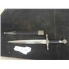 Image 1 : Ceremonial Dagger with Sheath 14'' Long Total