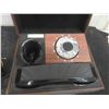 Image 2 : Vintage Collectible Dial Phone in a Padded 