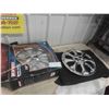 Image 1 : Set of 4 New Wheel Covers with Skulls and Ruby