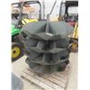 Image 1 : Hardware Store Metal Nail Carousel 4 Tier / 40 Bins