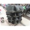 Image 3 : Hardware Store Metal Nail Carousel 4 Tier / 40 Bins