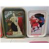 Image 2 : 10 Coca Cola Advertising Trays 
