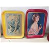 Image 3 : 10 Coca Cola Advertising Trays 