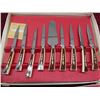 Image 9 : 19pce Sheffield Knife Set , Carving Set & More 