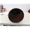 Image 2 : 8 Metal Tall Planters 8'' Across x 16'' Tall 
