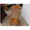 Image 3 : Oak Rocking Chair 