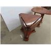 Image 3 : 2 Drop Leaf Stands (Extended) 21'' H x Up To 