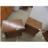 Image 8 : 3pce Bedroom Set : Dresser 50'' x 37'' x 19'' , 2 