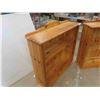 Image 3 : 2 Ikea Pine Open Shelf 3 Tier Each 39'' x 41'' x 12'' 