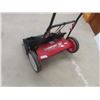 Image 2 : Troybilt 18'' Manual Reel Mower with Bagger 