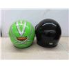 Image 2 : 2 Helmets - Face Mask is Broken on Black One , Pictured
