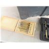 Image 8 : Tool Box with Drill Bits & Easy Outs