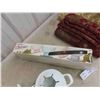 Image 4 : Curtains, Fondue, Apron, Dessert Dishes New