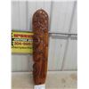 Image 1 : Tribal Wood Carving 6'' x 30'' 