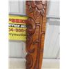 Image 3 : Tribal Wood Carving 6'' x 30'' 