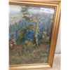 Image 2 : Framed Petit Point Picture 22'' x 32'' 