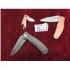 Image 1 : (3) Kershaw Knives : 1301 BW Starter Flipper with Stainless