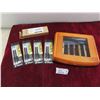 Image 1 : Solid Wood 5 Twist Ball Pen in Maple Display Box with 5