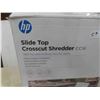 Image 2 : HP Slide Top Cross Cut Shredder Model CC16 - 