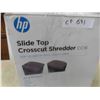 Image 5 : HP Slide Top Cross Cut Shredder Model CC16 - 