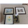 Image 1 : 4 Paintings/Prints Biggest 11'' x 13'' 