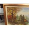 Image 2 : Framed Painting 56'' x 32'' 