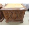 Image 2 : 2 End Tables , Bigger One is 21'' x 24'' x 