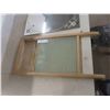 Image 2 : Washboard, Mirror with Etching 20'' x 20'' 