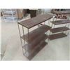 Image 2 : (2) 4 Tier Retro Shelves 36'' x 31'' x 9 1/2'' 