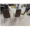 Image 5 : 3 Retro Kitchen Chairs 
