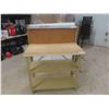 Image 1 : Shop Shelf with Peg Board 49'' x 36'' x 20'' 