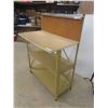 Image 3 : Shop Shelf with Peg Board 49'' x 36'' x 20'' 