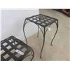 Image 3 : 2 Wrought Iron Plant Stands, Biggest is 