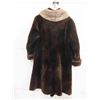 Image 2 : Ladies Swears + Wells Dyed Processed Lamb Coat 