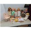 Image 1 : Vintage Dolls, 2 Doll Rocking Chairs 