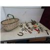 Image 1 : Antique Kitchen Utensils : Manual Mixer with Wood 