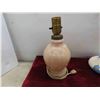 Image 9 : Wedgewood Table Lamp , 2 Bed Side Lamps , 1 Pink