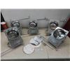 Image 1 : 5 Recessed Commercial Light Fixtures 