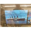 Image 2 : Framed Titanic 75th Anniversary Picture 23'' x 32'' 