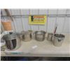 Image 1 : Stainless Pots & Strainers 