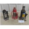 Image 1 : 3 Hydraulic Jacks 6 Ton, 8 Ton, 12 Ton 