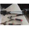 Image 2 : Yard Sprinkler, Pruner, Hedge Trimmer, Folding Stool