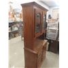 Image 2 : Oak Stepback Cupboard 78'' x 38'' x 18'' 