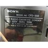 Image 2 : Sony CFD-550 CD Radio, Cassette Corder - Works 