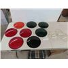 Image 1 : Asssorted Glass Lenses : 8 Colored, 4 Clear 