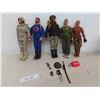 Image 1 : (5) 1990s 12'' GI Joe Action Figures 